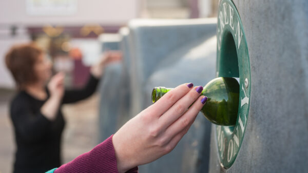 recycling green glass wine bottles as part of deposit return scheme Defra