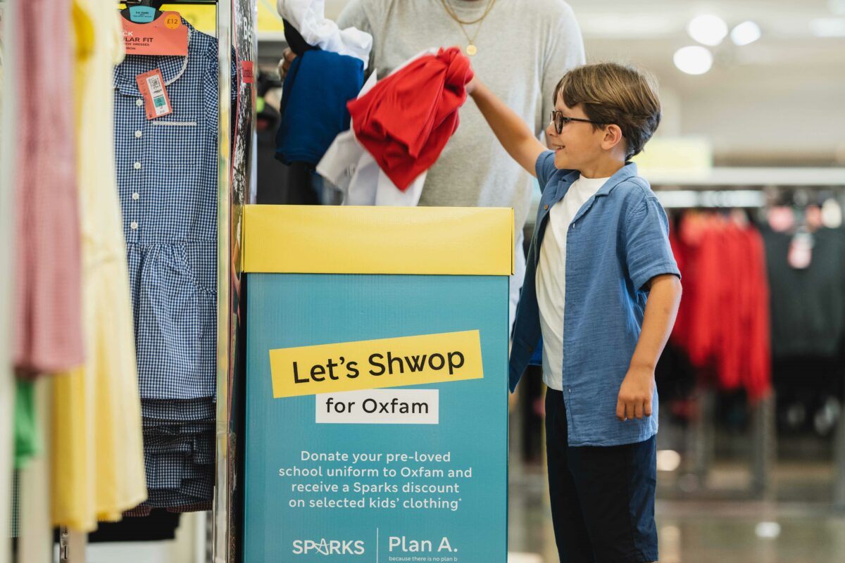 M&S is piloting a pre-loved school uniform shop with Oxfam and eBay, in a UK debut that builds on the retailer's existing sustainability efforts.