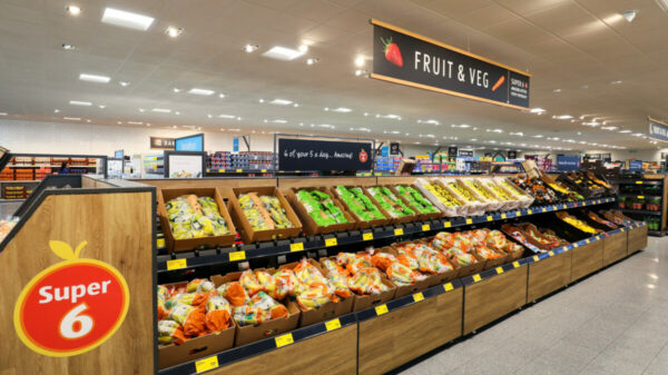 Aldi is to trial four new lines of loose fruit and vegetables, in a move that will see the supermarket remove a further 94 tonnes of packaging each year if rolled out across all Aldi stores.