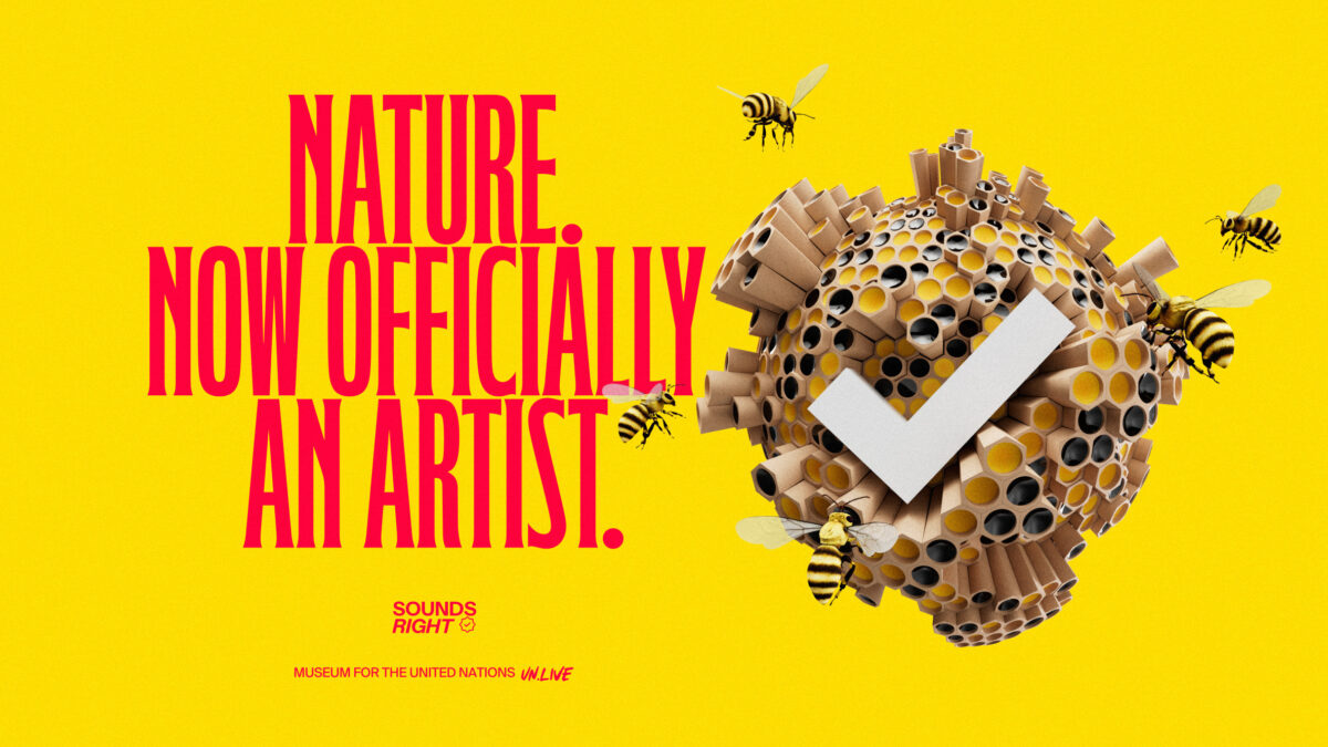 The sound of nature is being recognised as an artist for its contribution to the music industry to raise money for global conservation efforts.