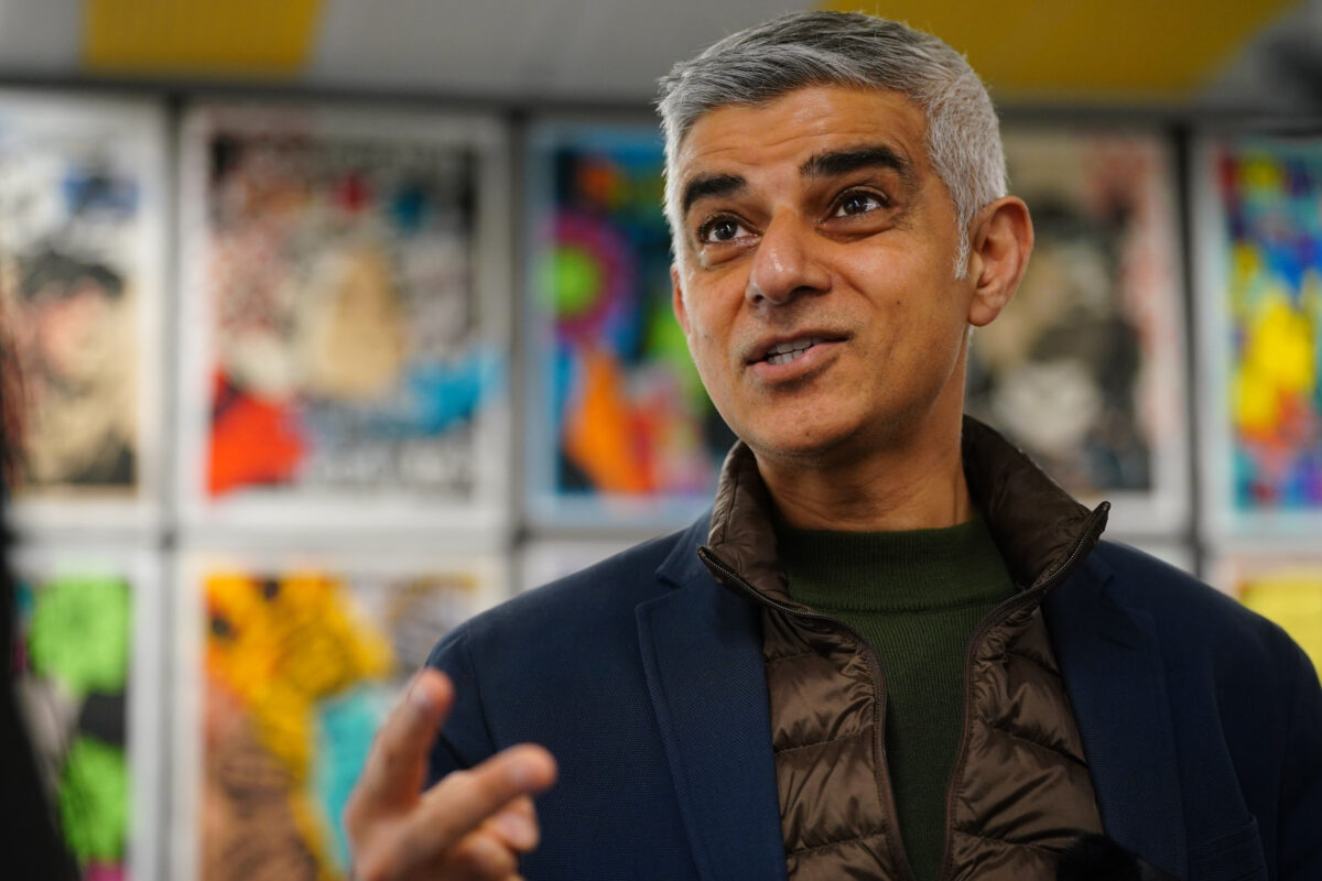 The London mayor Sadiq Kahn is “leading the way” on environmental issues after he launched a new London climate action plan last week.