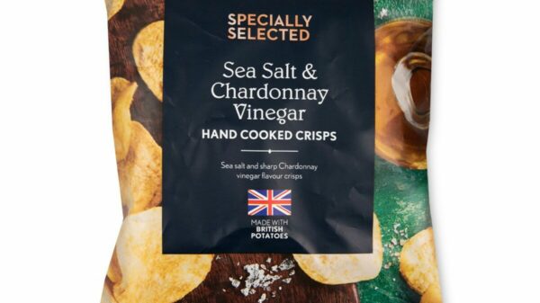 Aldi is rolling out recycled plastic on its own-label crisp packaging in a UK supermarket first.