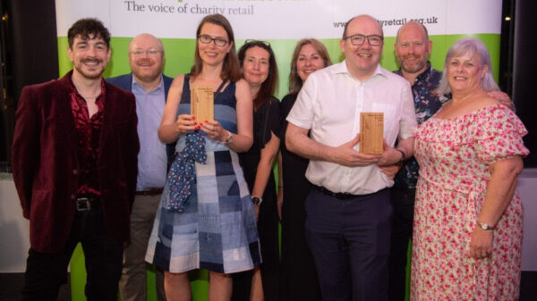 Salvation Army charity shops have been named the Outstanding Charity Retailer of the Year, and also won the Environmental award.